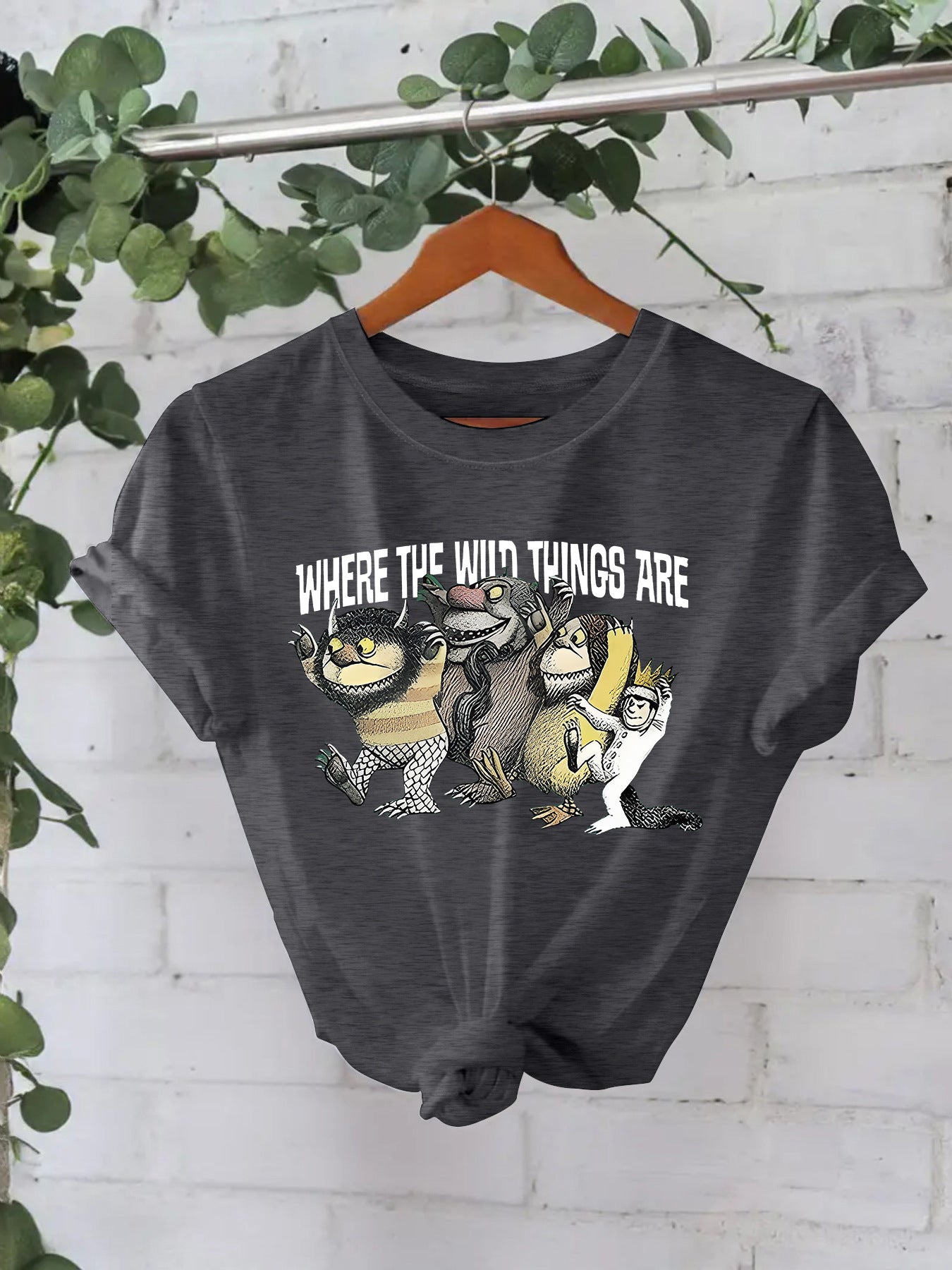 Printed Short Sleeve Monster