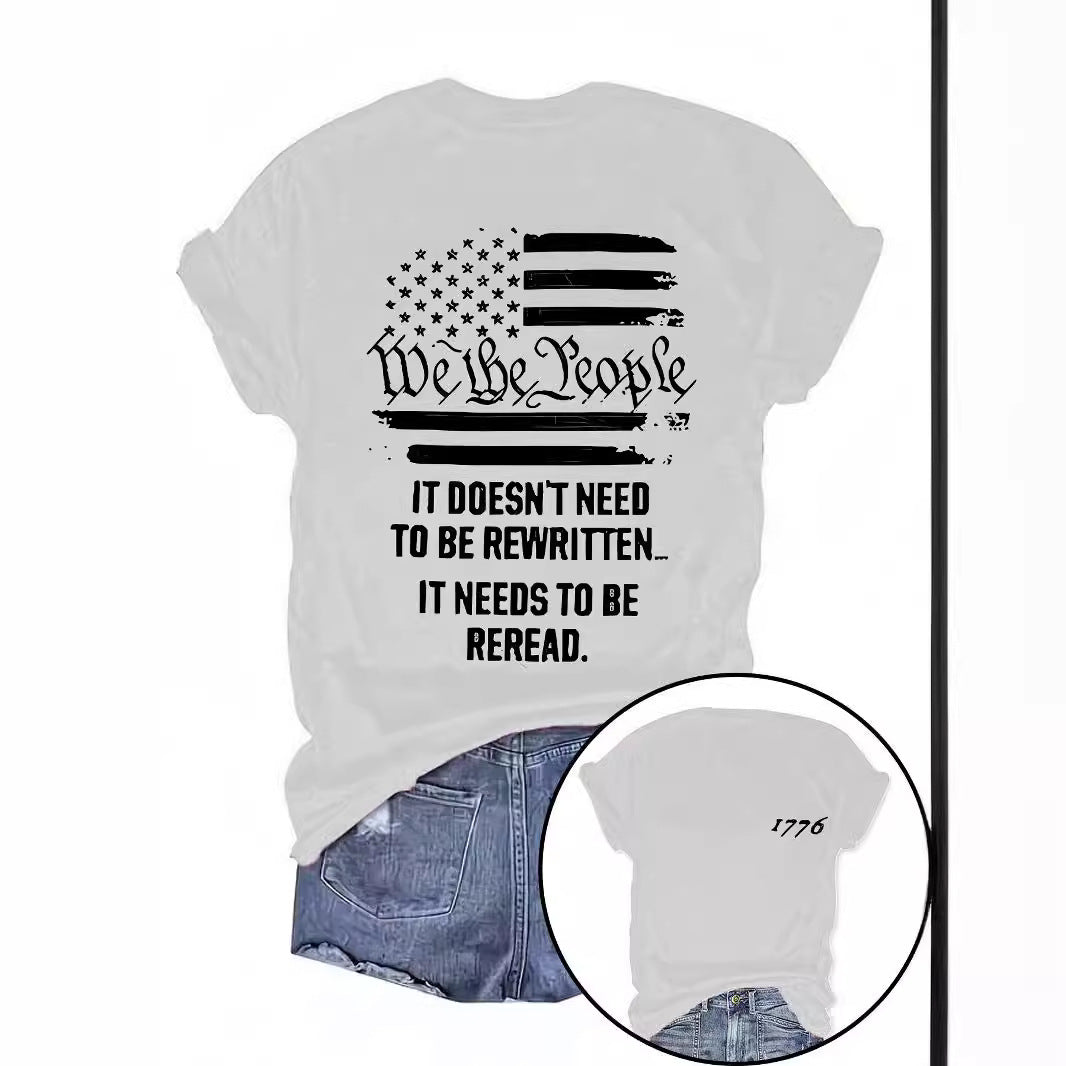 round-neck short sleeve