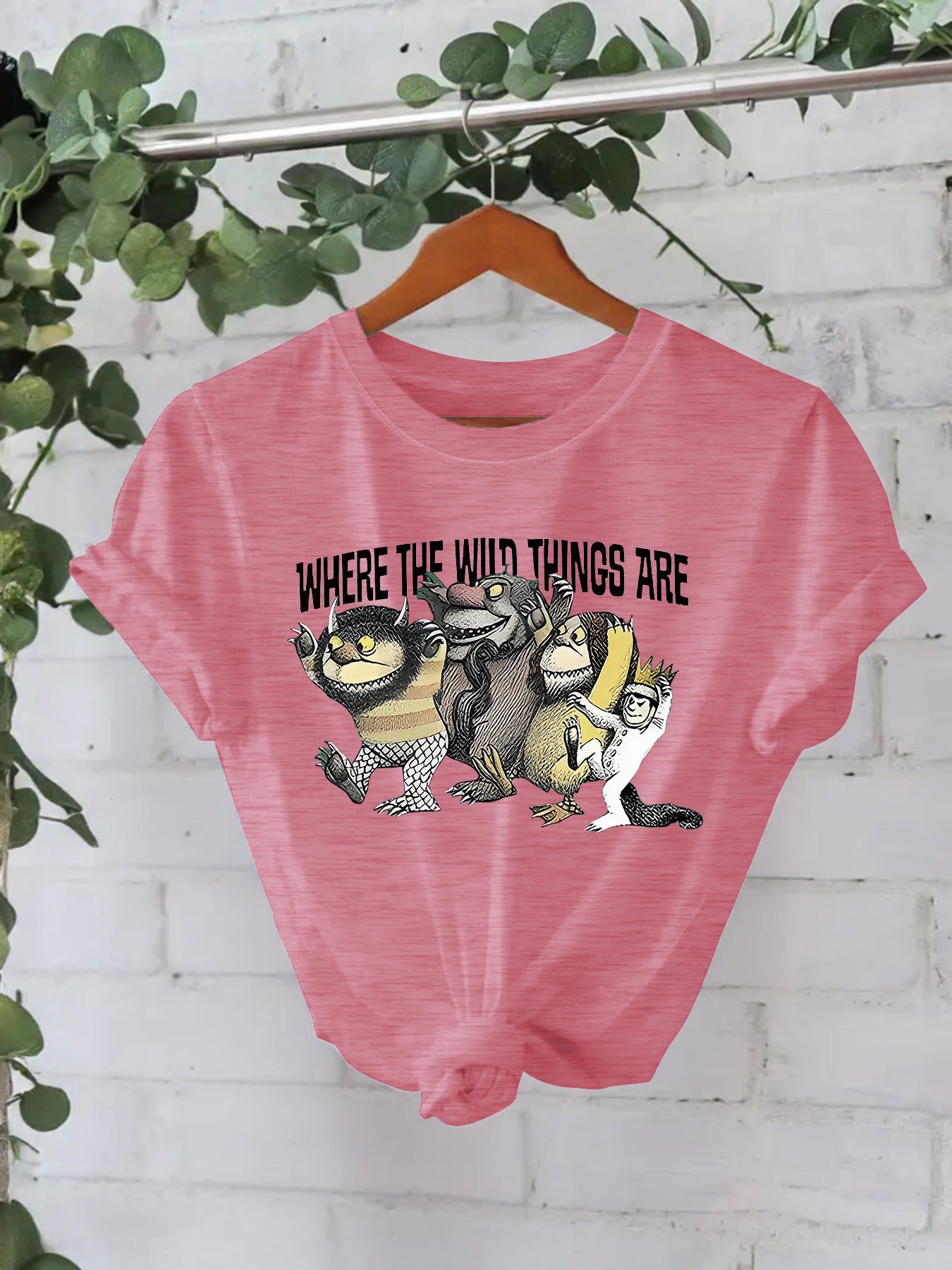 Printed Short Sleeve Monster