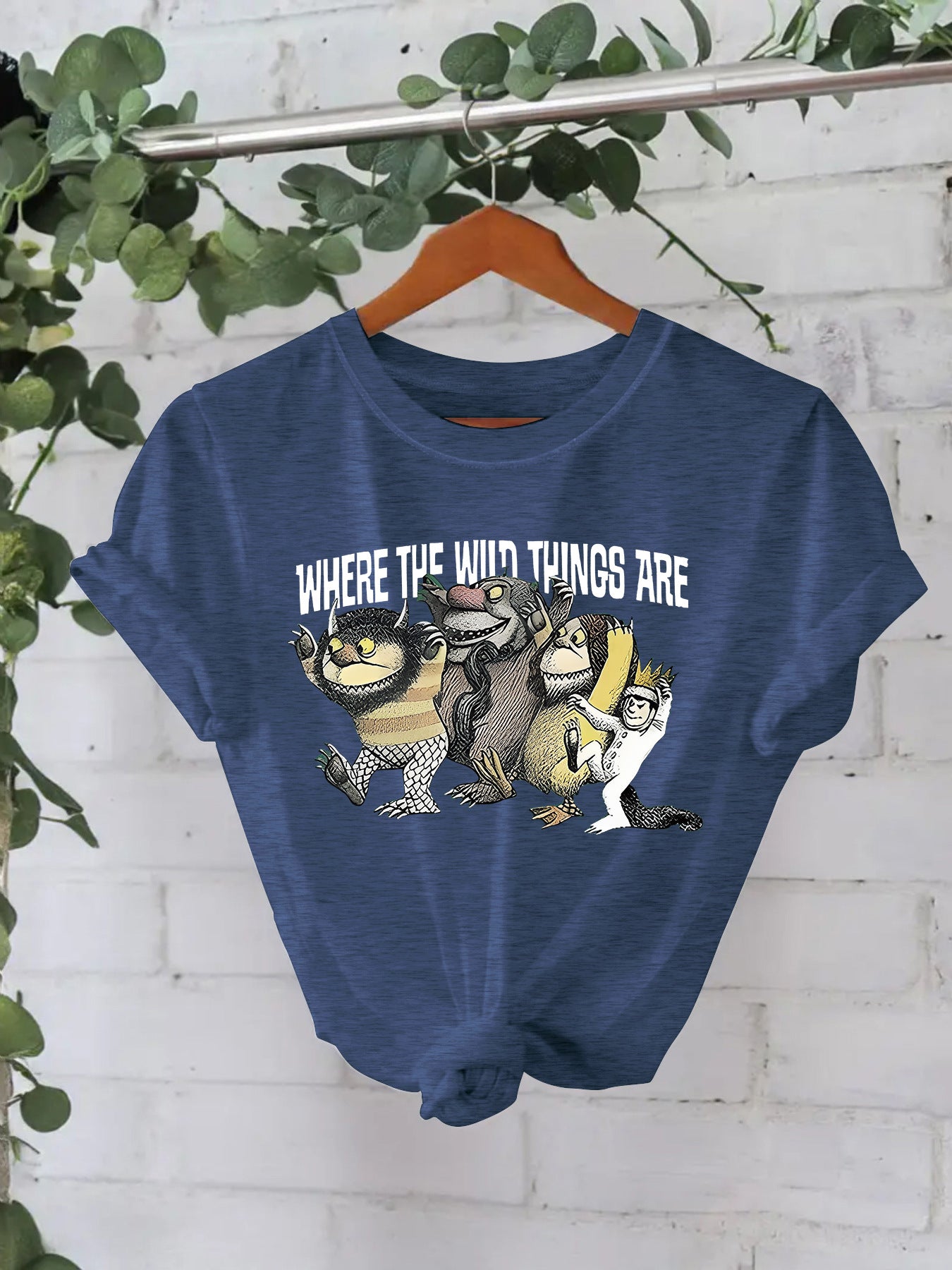 Printed Short Sleeve Monster